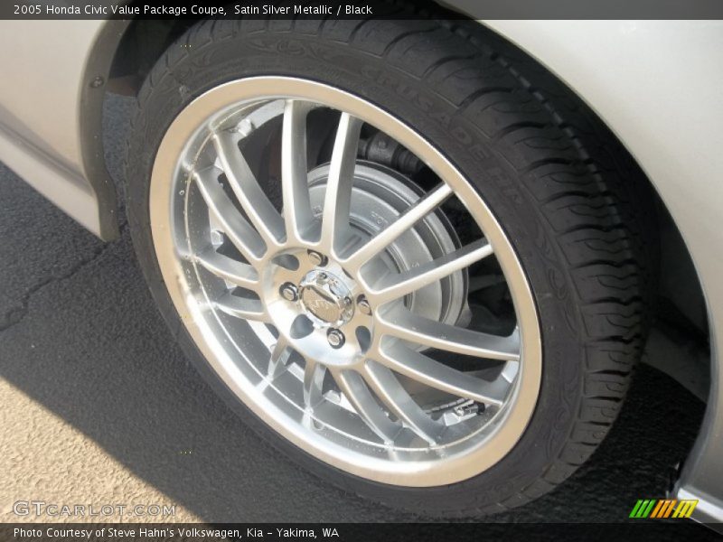 Custom Wheels of 2005 Civic Value Package Coupe