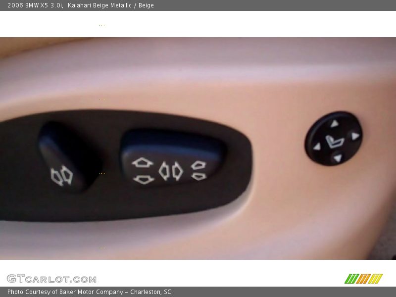 Kalahari Beige Metallic / Beige 2006 BMW X5 3.0i