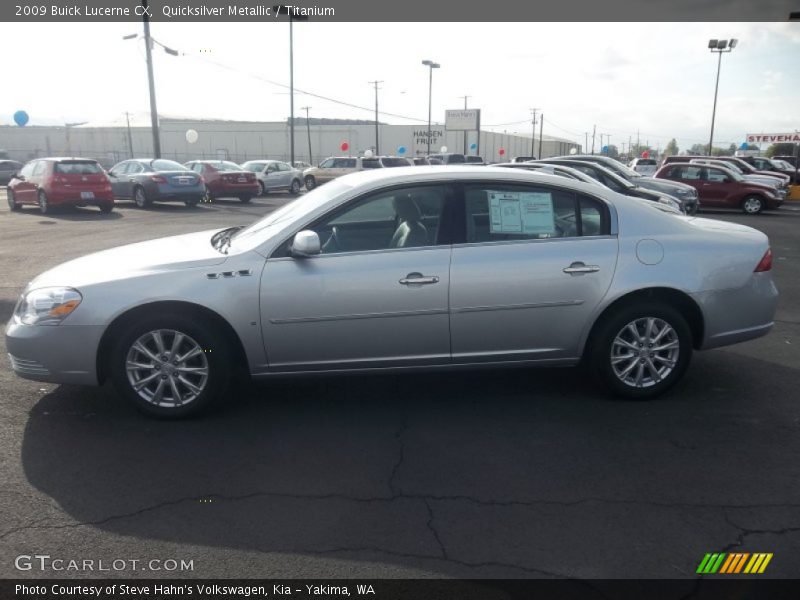 Quicksilver Metallic / Titanium 2009 Buick Lucerne CX