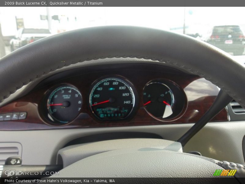 Quicksilver Metallic / Titanium 2009 Buick Lucerne CX
