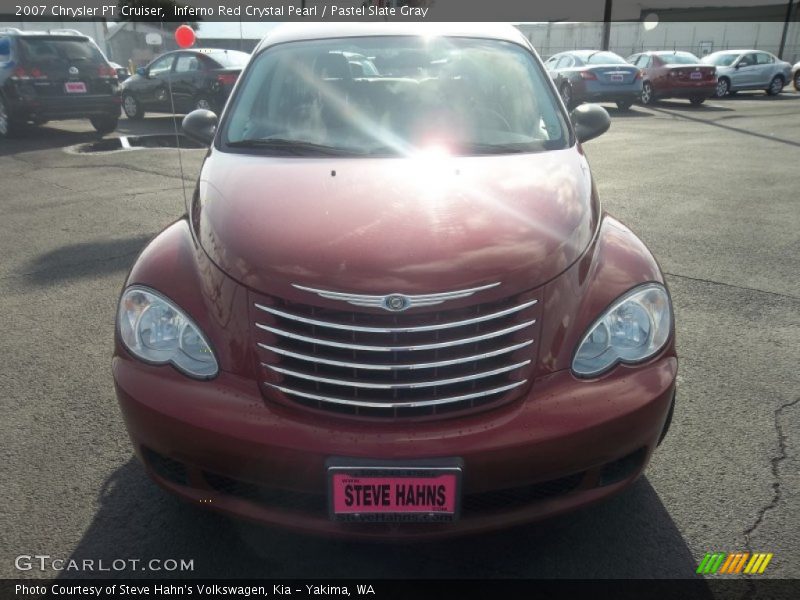 Inferno Red Crystal Pearl / Pastel Slate Gray 2007 Chrysler PT Cruiser