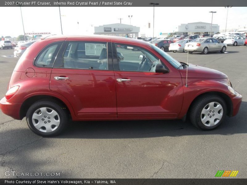 Inferno Red Crystal Pearl / Pastel Slate Gray 2007 Chrysler PT Cruiser