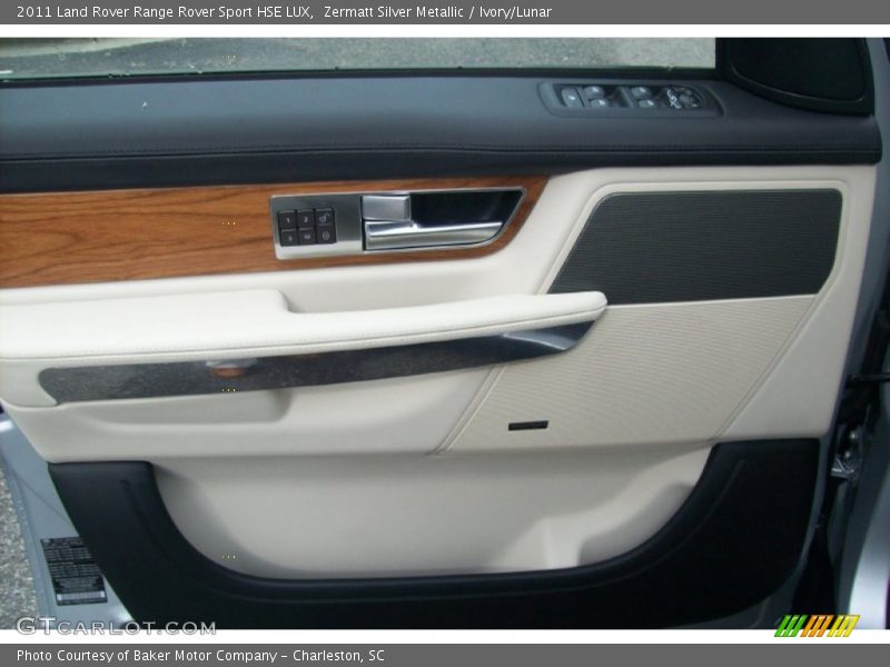 Zermatt Silver Metallic / Ivory/Lunar 2011 Land Rover Range Rover Sport HSE LUX
