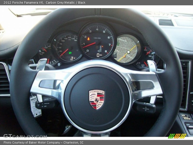 Carbon Grey Metallic / Black 2012 Porsche Panamera V6