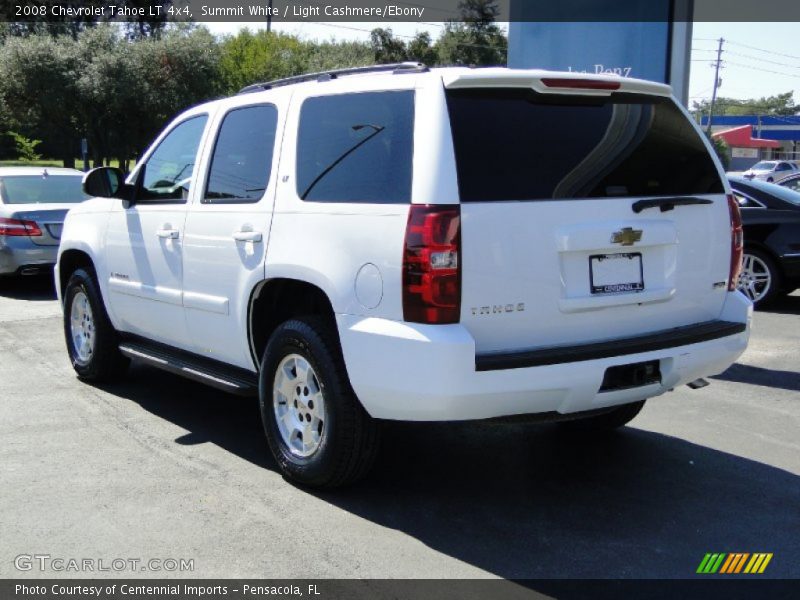 Summit White / Light Cashmere/Ebony 2008 Chevrolet Tahoe LT 4x4