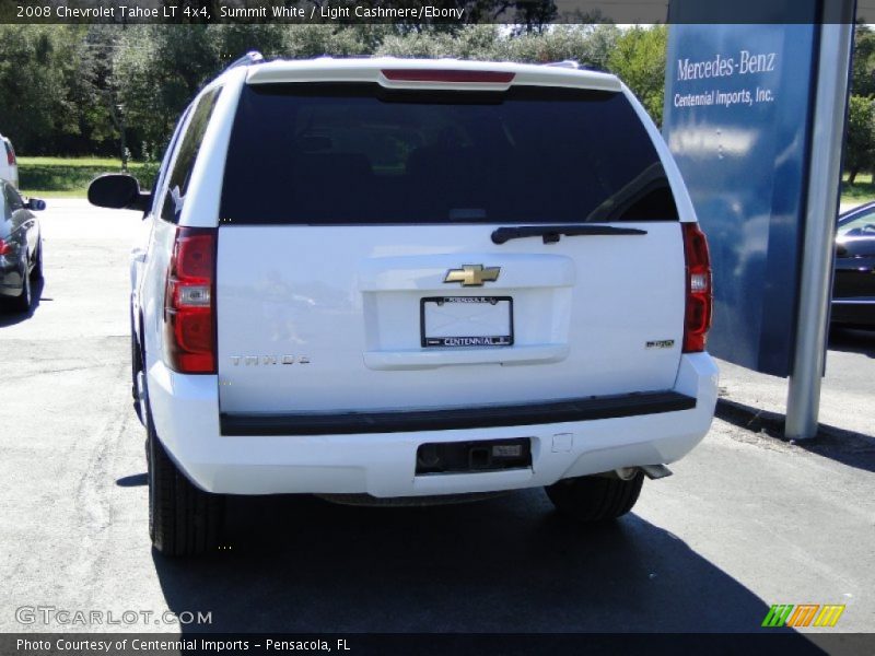 Summit White / Light Cashmere/Ebony 2008 Chevrolet Tahoe LT 4x4