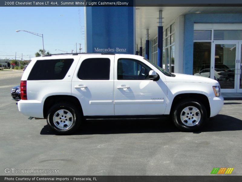 Summit White / Light Cashmere/Ebony 2008 Chevrolet Tahoe LT 4x4