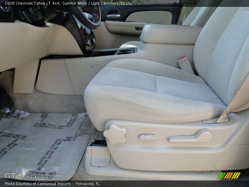 Summit White / Light Cashmere/Ebony 2008 Chevrolet Tahoe LT 4x4