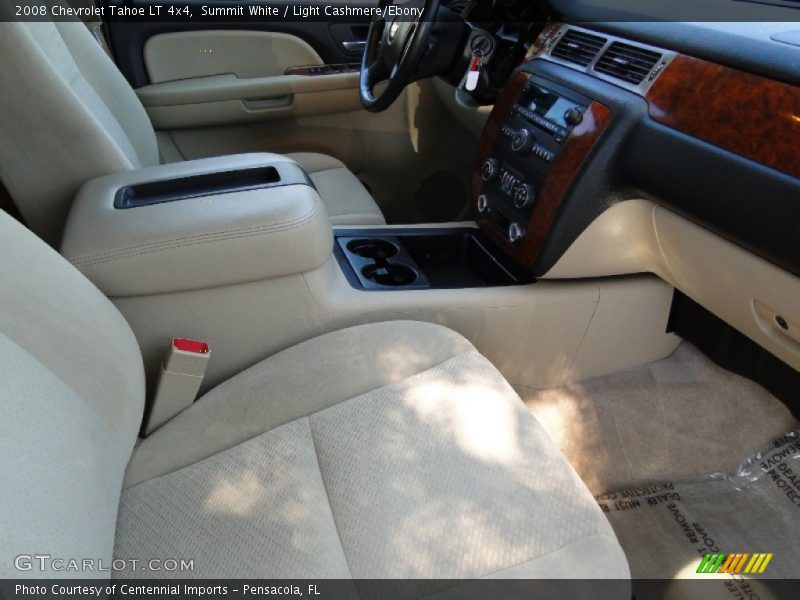 Summit White / Light Cashmere/Ebony 2008 Chevrolet Tahoe LT 4x4