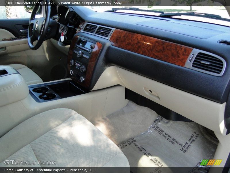 Summit White / Light Cashmere/Ebony 2008 Chevrolet Tahoe LT 4x4