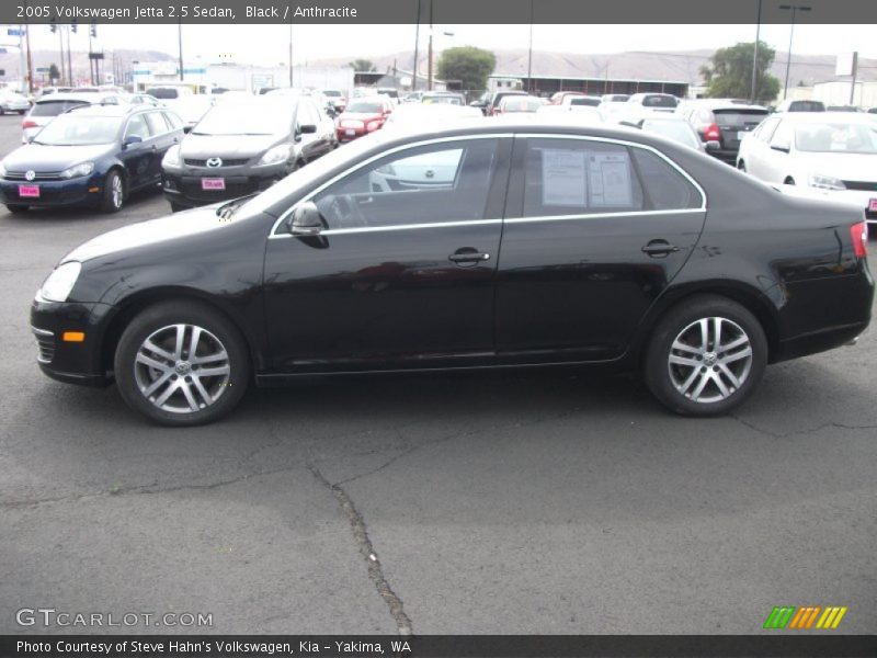 Black / Anthracite 2005 Volkswagen Jetta 2.5 Sedan