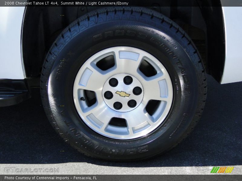 Summit White / Light Cashmere/Ebony 2008 Chevrolet Tahoe LT 4x4
