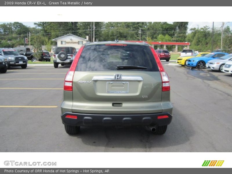 Green Tea Metallic / Ivory 2009 Honda CR-V EX-L