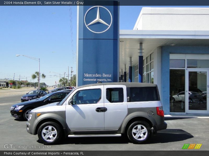 Satin Silver Metallic / Gray 2004 Honda Element EX