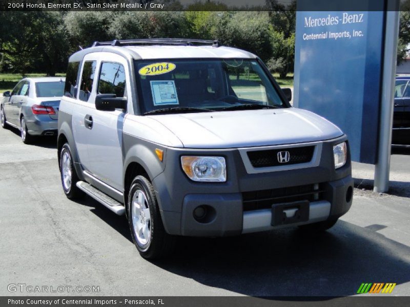 Satin Silver Metallic / Gray 2004 Honda Element EX