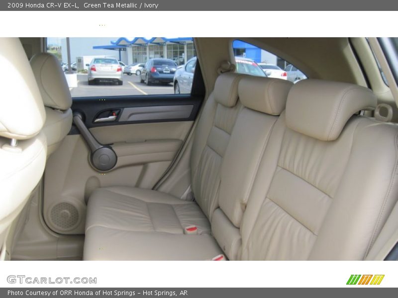Green Tea Metallic / Ivory 2009 Honda CR-V EX-L