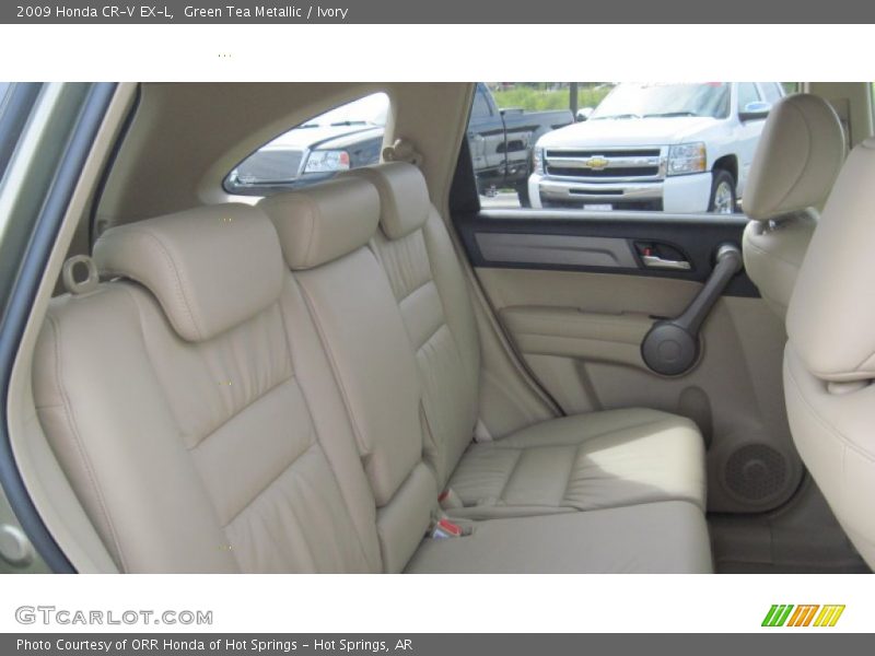Green Tea Metallic / Ivory 2009 Honda CR-V EX-L