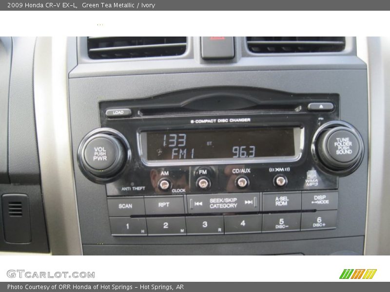 Green Tea Metallic / Ivory 2009 Honda CR-V EX-L