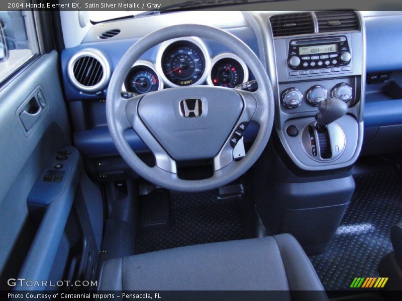 Satin Silver Metallic / Gray 2004 Honda Element EX