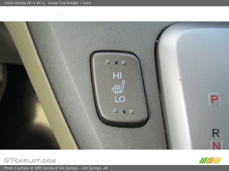 Green Tea Metallic / Ivory 2009 Honda CR-V EX-L