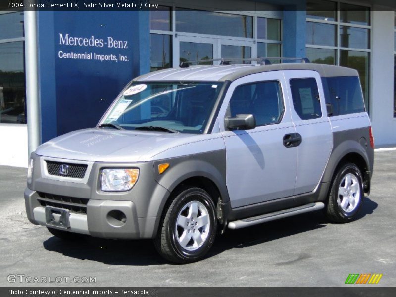 Satin Silver Metallic / Gray 2004 Honda Element EX
