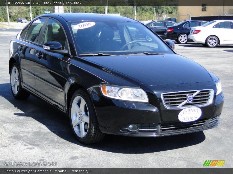 Black Stone / Off-Black 2008 Volvo S40 2.4i