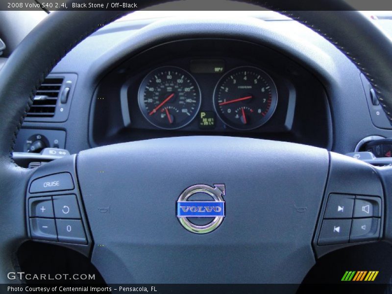 Black Stone / Off-Black 2008 Volvo S40 2.4i