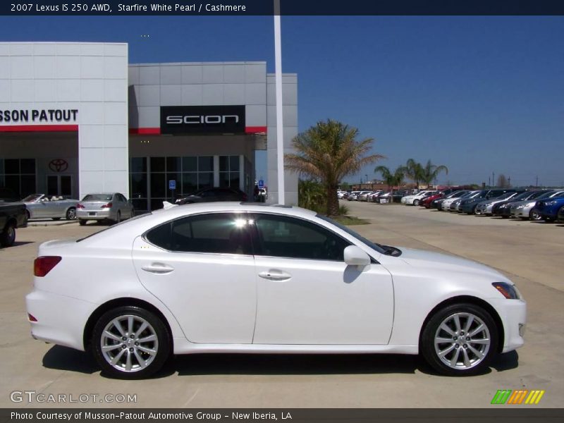 Starfire White Pearl / Cashmere 2007 Lexus IS 250 AWD