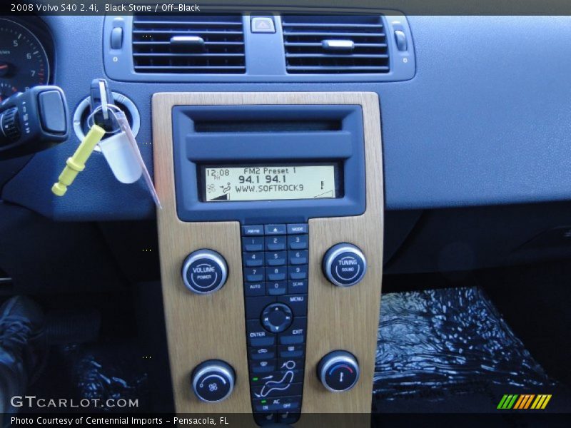 Black Stone / Off-Black 2008 Volvo S40 2.4i