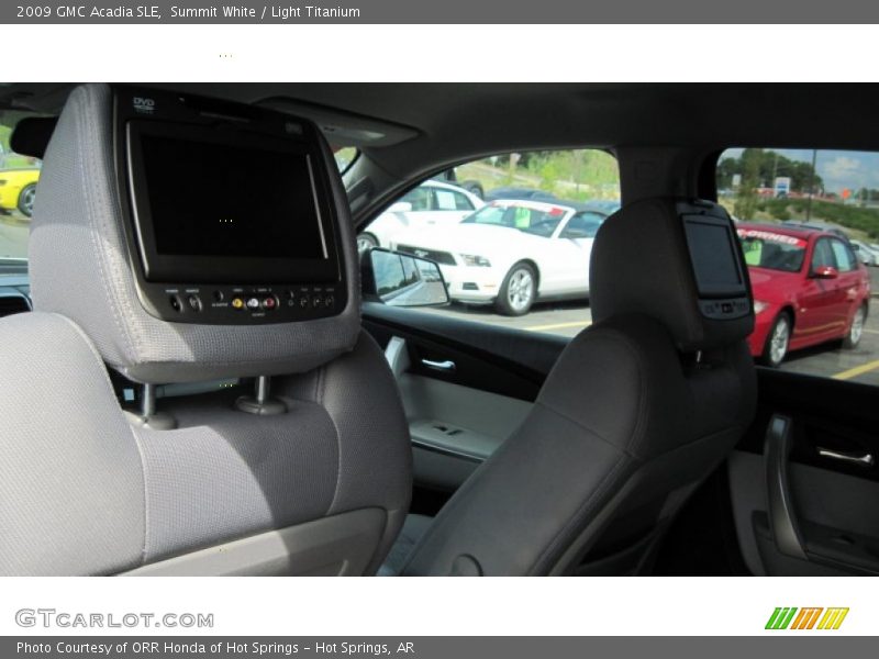 Summit White / Light Titanium 2009 GMC Acadia SLE
