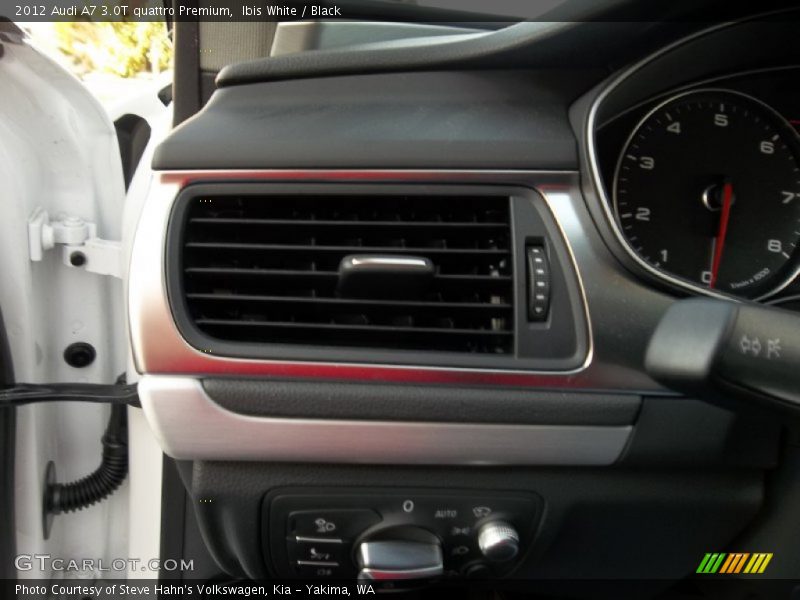 Ibis White / Black 2012 Audi A7 3.0T quattro Premium