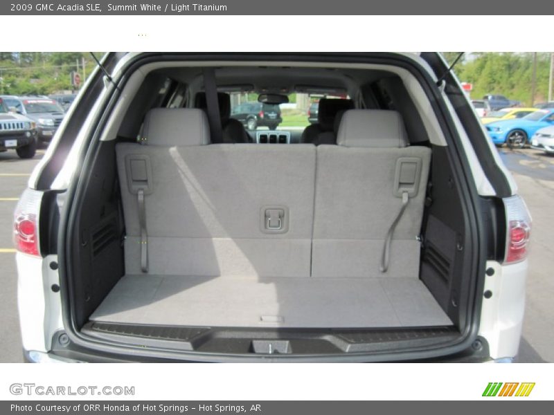 Summit White / Light Titanium 2009 GMC Acadia SLE