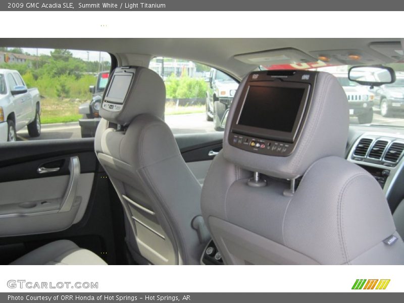 Summit White / Light Titanium 2009 GMC Acadia SLE