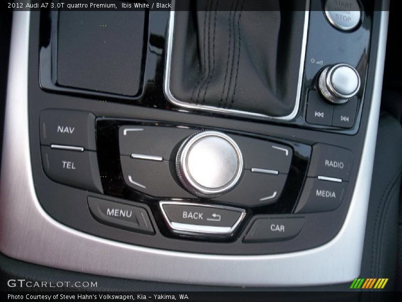 Controls of 2012 A7 3.0T quattro Premium