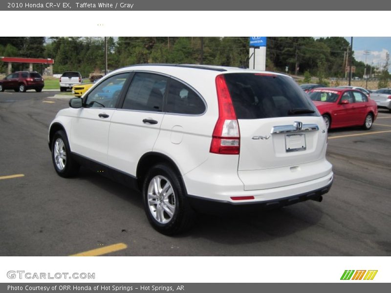 Taffeta White / Gray 2010 Honda CR-V EX