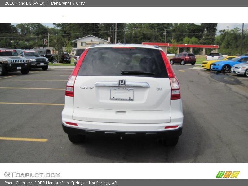 Taffeta White / Gray 2010 Honda CR-V EX