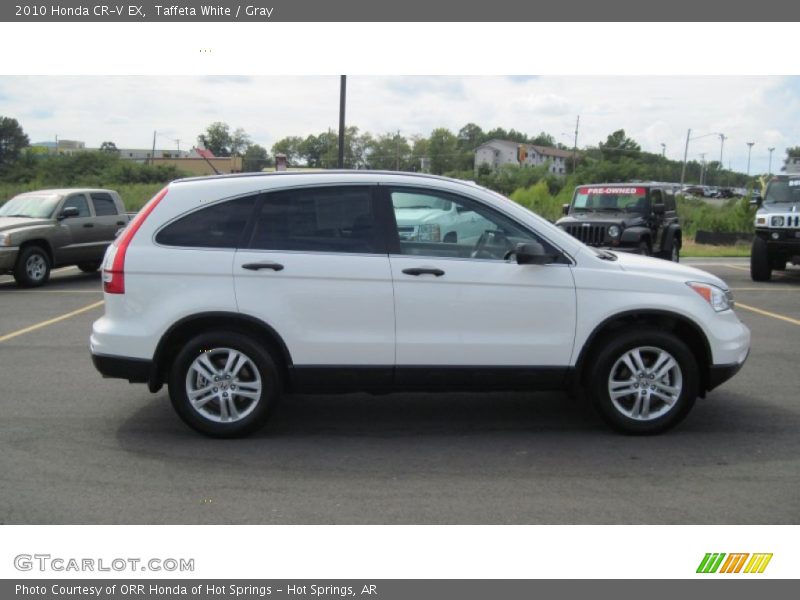 Taffeta White / Gray 2010 Honda CR-V EX