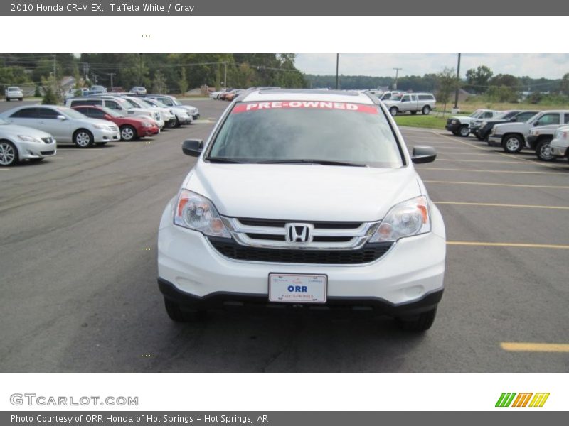 Taffeta White / Gray 2010 Honda CR-V EX