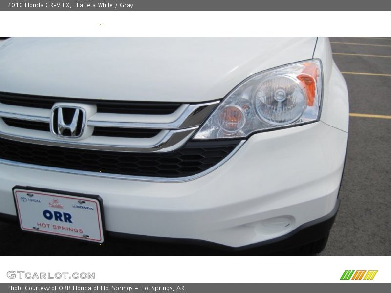 Taffeta White / Gray 2010 Honda CR-V EX