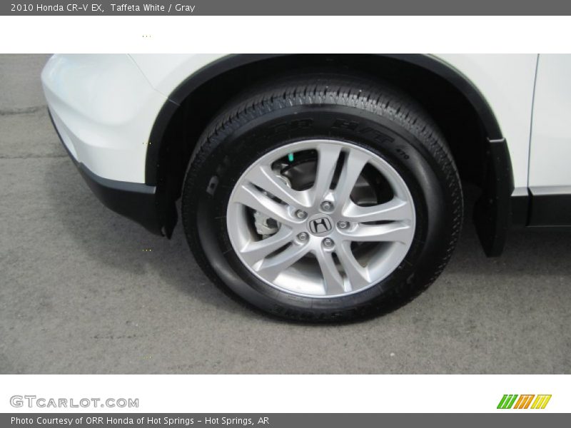 Taffeta White / Gray 2010 Honda CR-V EX