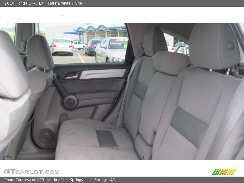 Taffeta White / Gray 2010 Honda CR-V EX