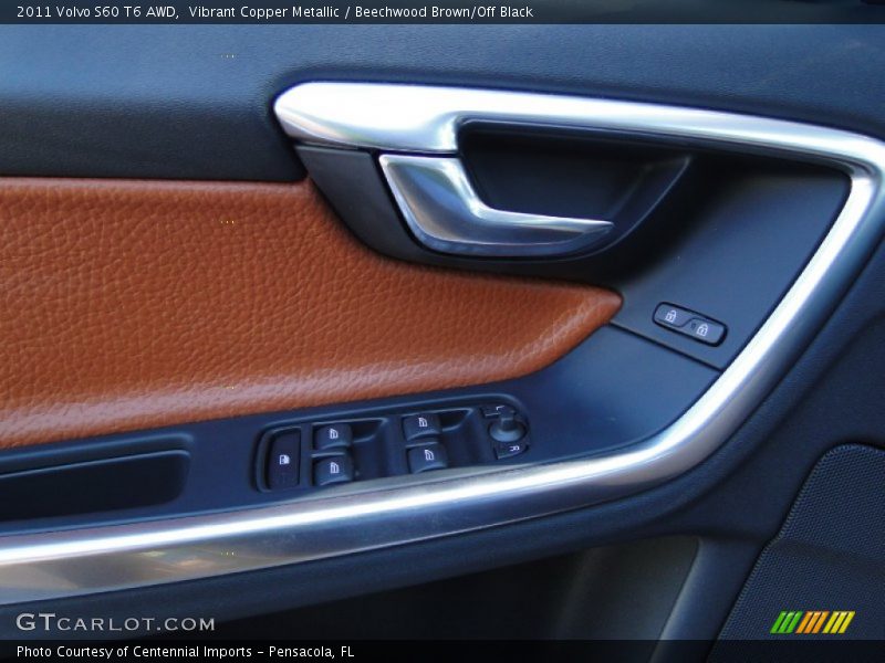 Vibrant Copper Metallic / Beechwood Brown/Off Black 2011 Volvo S60 T6 AWD