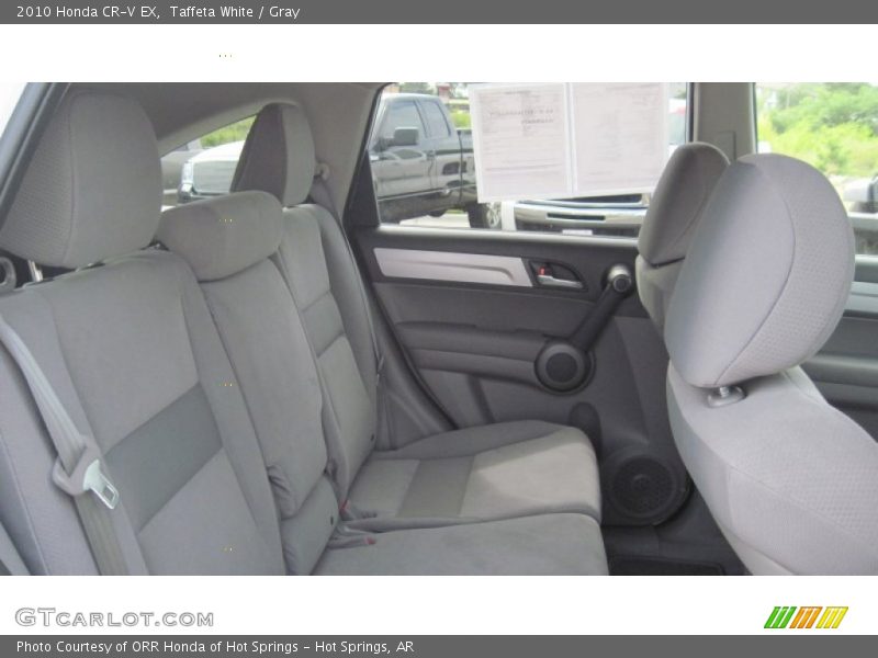 Taffeta White / Gray 2010 Honda CR-V EX