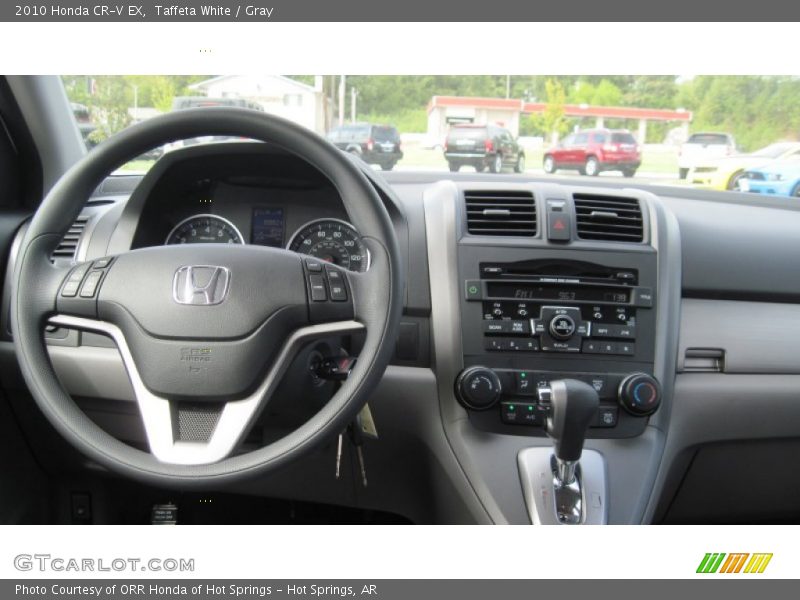 Taffeta White / Gray 2010 Honda CR-V EX