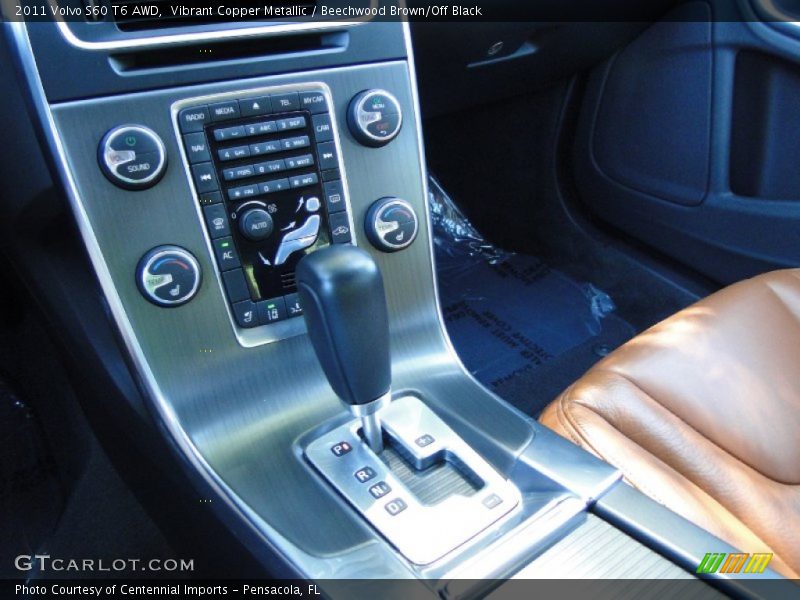 Vibrant Copper Metallic / Beechwood Brown/Off Black 2011 Volvo S60 T6 AWD