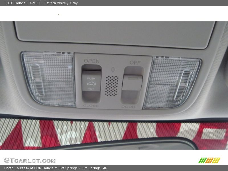 Taffeta White / Gray 2010 Honda CR-V EX
