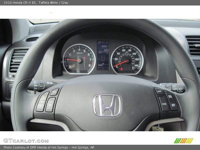 Taffeta White / Gray 2010 Honda CR-V EX