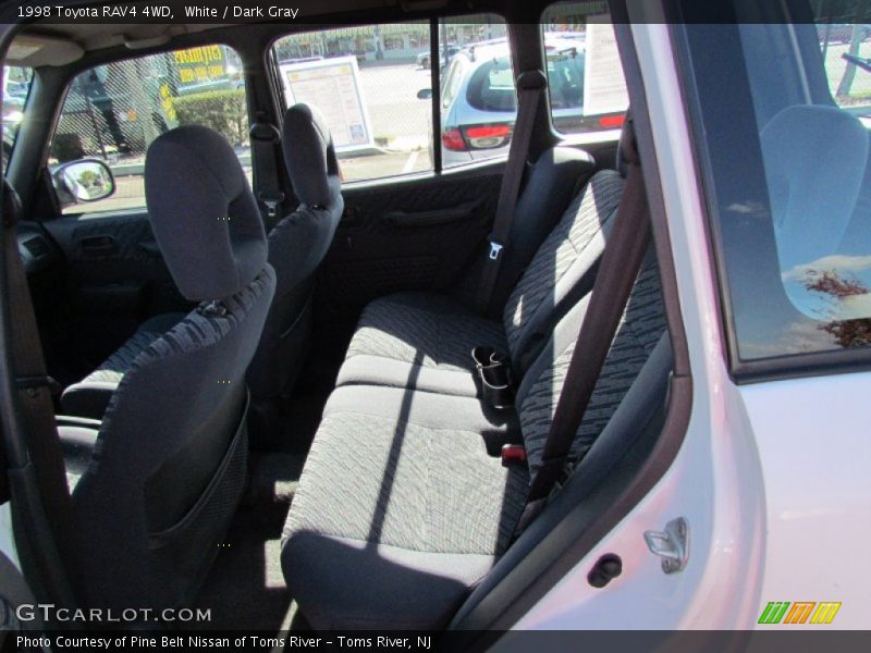 White / Dark Gray 1998 Toyota RAV4 4WD