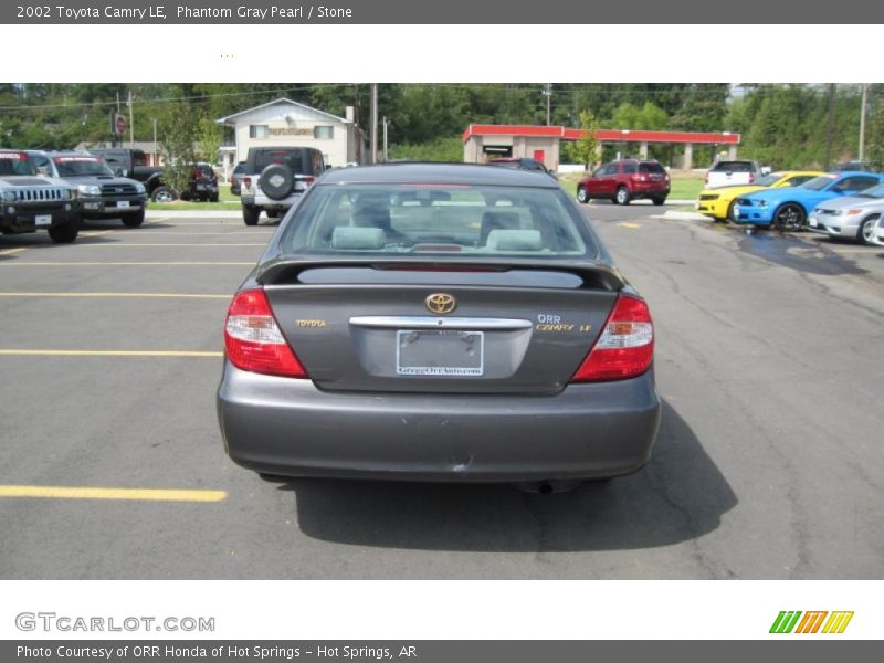 Phantom Gray Pearl / Stone 2002 Toyota Camry LE