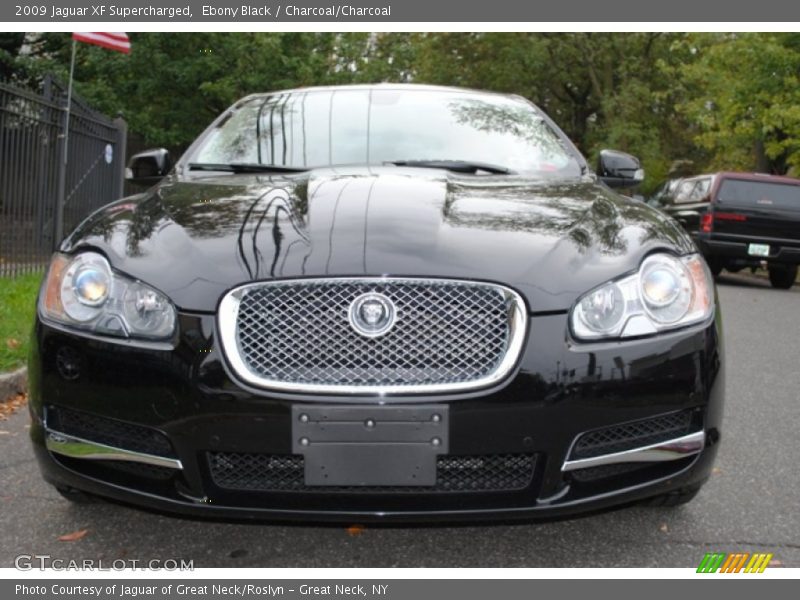 Ebony Black / Charcoal/Charcoal 2009 Jaguar XF Supercharged